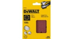 DeWalt DT3014 Vlak Schuurvel - K100 - 115 X 140mm (25st) - DT3014-QZ