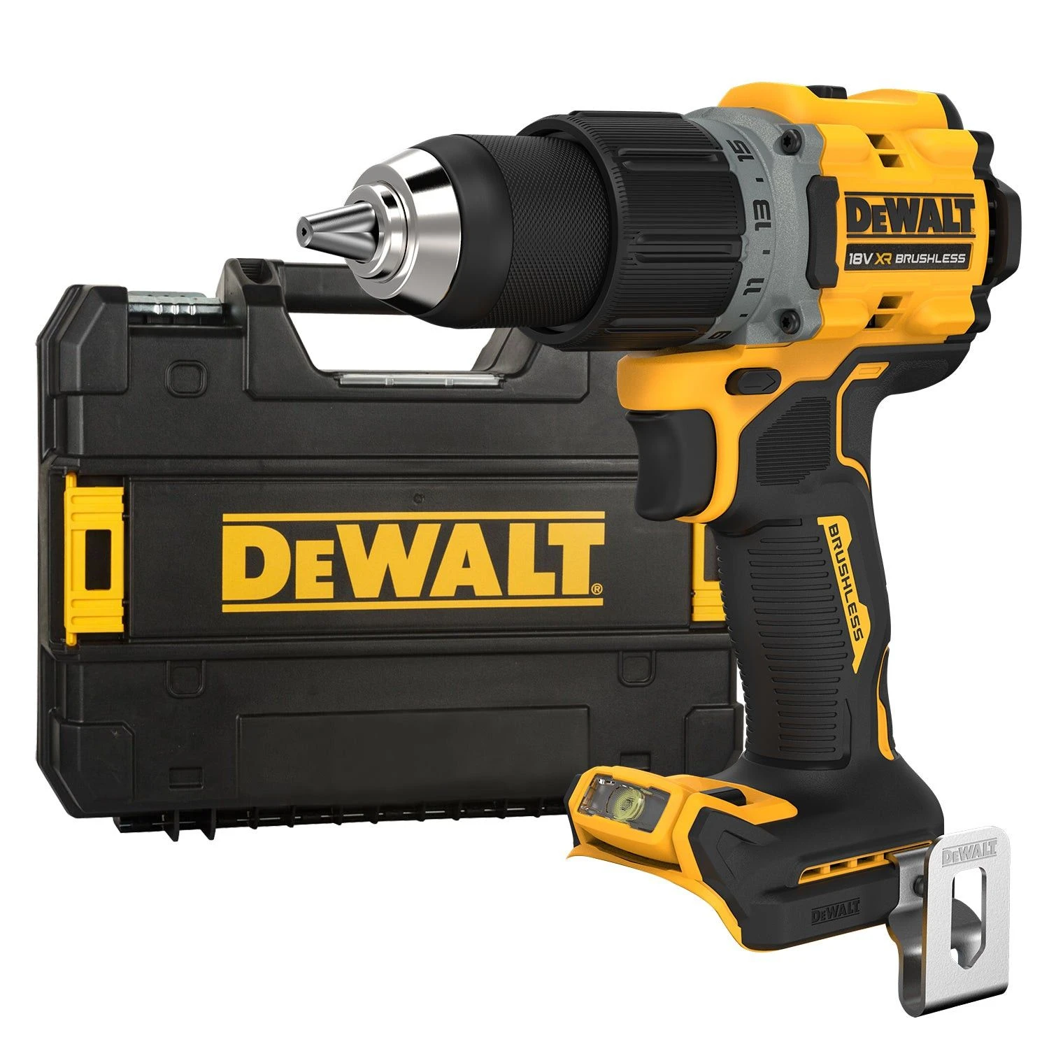 DeWALT DCD800E1T 18V Li-ion Accu Klopboormachine Set (18V XR G3 Powerstack Accu) In TSTAK Koffer 4 DeWALT DCD800E1T 18V Li-ion Accu Klopboormachine Set (18V XR G3 Powerstack Accu) In TSTAK Koffer - Afbeelding 2