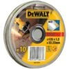 DeWalt DT42340TZ Doorslijpschijf In Blik - 125 X 22,23 X 1,2mm - Inox (10st) - DT42340TZ-QZ -DeWALT 17a0c42af3163fdbd7cbceb94b4208a1