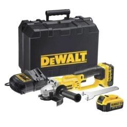 DeWalt DCG412M2 18V Li-Ion Accu Haakse Slijper Set (2x 4.0Ah Accu) In Koffer - 125mm - DCG412M2-QW