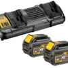 DeWalt DCB132T2 18V / 54V FlexVolt Li-Ion Accu Starterset (2x 6.0Ah) + Duolader - DCB132T2-QW -DeWALT 23fd366793f605b4dc2b7965c8518988