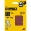 DeWalt DT3033 Vlak Schuurvel - K120 - 115 X 115mm (25st) - DT3033-QZ
