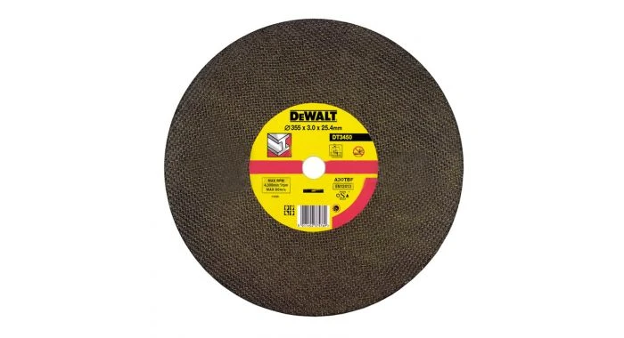 DeWalt DT3450 Doorslijpschijf - 355 X 25,4 X 3mm - Metaal - DT3450-QZ 3 DeWalt DT3450 Doorslijpschijf - 355 X 25,4 X 3mm - Metaal - DT3450-QZ