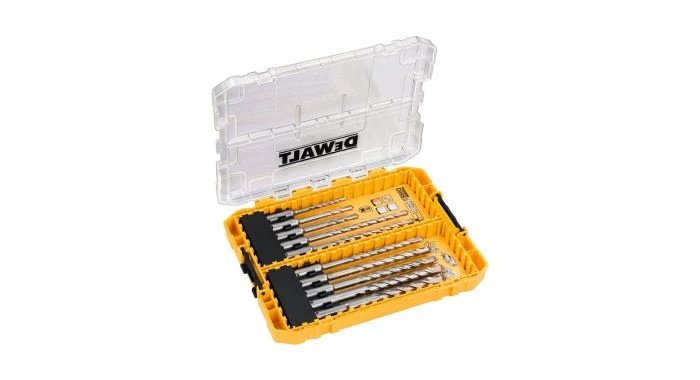 DeWalt DT70753-QZ SDS-Plus 10-delige Betonborenset In Cassette - 5/6/7/8/9/10/12mm 3 DeWalt DT70753-QZ SDS-Plus 10-delige Betonborenset In Cassette - 5/6/7/8/9/10/12mm