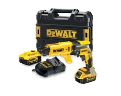 DeWALT DCF620P2K 18V Li-Ion Accu Gipsschroefmachine / Bandschroefmachine Set (2x 5.0Ah Accu) In TSTAK - Koolborstelloos - 25-57mm - DCF620P2K-QW