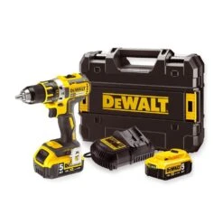 DeWalt DCD791P2 18V Li-Ion Accu Boor-/schroefmachine Set (2x 5.0Ah Accu) In TSTAK - Koolborstelloos - DCD791P2-QW
