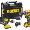 DeWALT DCD703L2T 12V Li-ion Accu Schroefboormachine Set (2x 3.0Ah) Multi-head In TSTAK Koffer -DeWALT 40e75e3c44fbdc6c96944d3af4b2e8a5