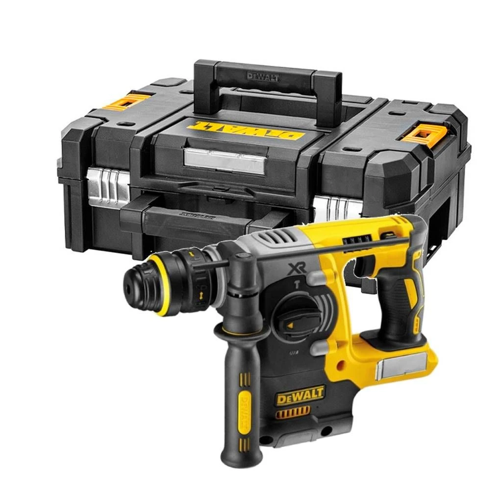 DeWalt DCH274P2T 18V Li-Ion Accu SDS-plus Combihamer Incl. Snelspanboorkop Set (2x 5.0Ah Accu) In TSTAK - 2,1J - Koolborstelloos - DCH274P2T-QW 4 DeWalt DCH274P2T 18V Li-Ion Accu SDS-plus Combihamer Incl. Snelspanboorkop Set (2x 5.0Ah Accu) In TSTAK - 2,1J - Koolborstelloos - DCH274P2T-QW - Afbeelding 2