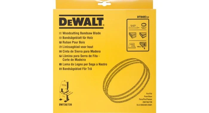 DeWalt DT8483 Lintzaagblad Voor DW738 / DW739 - 2095 X 6mm - DT8483-QZ 3 DeWalt DT8483 Lintzaagblad Voor DW738 / DW739 - 2095 X 6mm - DT8483-QZ