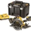 DeWALT DCS579X2-QW 54V Li-ion FlexVolt Accu Cirkelzaag Set (2x 9.0Ah) In TSTAK Koffer - 190 Mm - Langsgeleider -DeWALT 5ced426a851eb01a90f4efe2399124d8