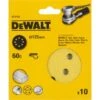 DeWalt DT3102 Schuurschijf - K60 - 125mm (10st) - DT3102-QZ -DeWALT 6318207d2506bcd34fdf4c9aefe80661