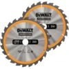 DeWalt DT1963 3 Delige Cirkelzaagbladen - 250 X 30 X 24T-24T-48T - Hout - DT1963-QZ -DeWALT 76a75b0711e710ac7253325cc579af40