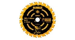 DeWalt DT10300 Extreme Cirkelzaagblad - 165 X 20 X 24T - Hout (Met Nagels) - DT10300-QZ