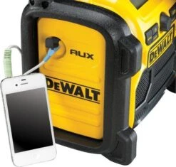 DeWalt DCR019 10.8-18V Li-Ion Accu Bouwradio - Werkt Op Netstroom & Accu - DCR019-QW -DeWALT 7f5950d1d62969fede82fa52e1cf5f7b