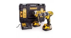 DeWalt DCK266P2T 18V Li-Ion Accu Klopboor-/schroefmachine (DCD796) & Slagschroevendraaier (DCF887) Combiset (2x 5.0Ah Accu) In TSTAK