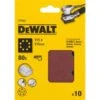 DeWalt DT3022 Vlak Schuurvel - K80 - 115 X 115mm (10st) - DT3022-QZ -DeWALT 832455960033ee8a5e20515d8d0622ce