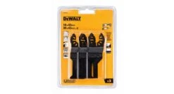 DeWalt DT20713 3 Delige Multitool Universele Zaagbladen Set - DT20713-QZ
