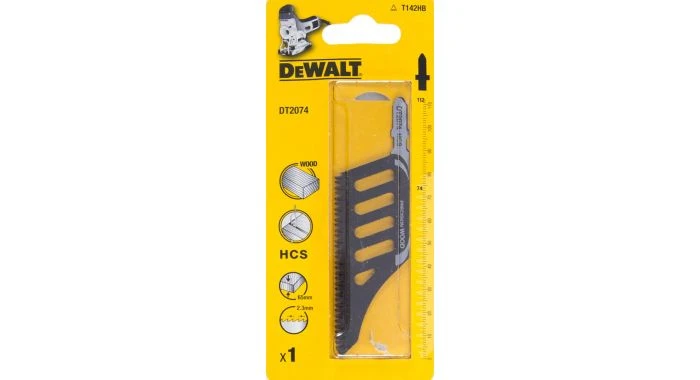 DeWalt DT2074 HCS Decoupeerzaagblad Precision - 2.3mm Tandafstand - Hout - DT2074-QZ 3 DeWalt DT2074 HCS Decoupeerzaagblad Precision - 2.3mm Tandafstand - Hout - DT2074-QZ