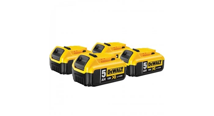 DeWalt DCB184 4-Pack 18V Li-Ion Accu - 5.0Ah (4st) 3 DeWalt DCB184 4-Pack 18V Li-Ion Accu - 5.0Ah (4st)