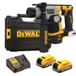 DeWALT DCH172E2T 18V Li-ion Accu Boorhamer Set (2x PowerStack Accu's) In TSTAK Koffer - SDS-Plus - 1.4J -DeWALT 8bcdc00b7be9ae4041c1fd759c904863