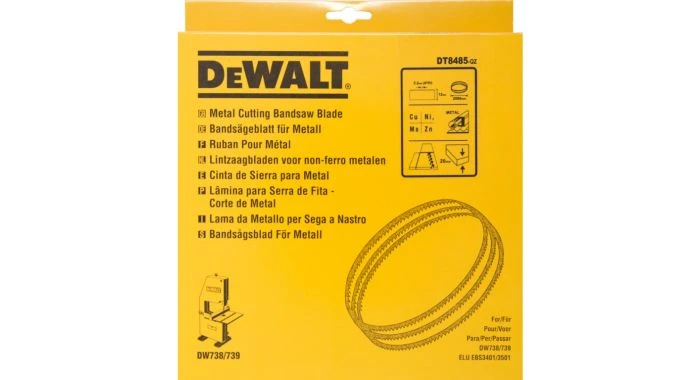 DeWalt DT8485 Lintzaagblad Voor DW738 / DW739 - 2095 X 12mm - DT8485-QZ 3 DeWalt DT8485 Lintzaagblad Voor DW738 / DW739 - 2095 X 12mm - DT8485-QZ