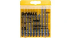 DeWalt DT2292 10 Delig Decoupeerzaagblad Set In Cassette - Metaal - DT2292-QZ