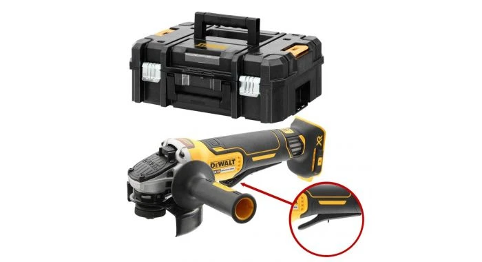 DeWalt DCG406NT 18V Li-Ion Accu Haakse Slijper Body In TSTAK - 125mm - Koolborstelloos - DCG406NT-XJ 3 DeWalt DCG406NT 18V Li-Ion Accu Haakse Slijper Body In TSTAK - 125mm - Koolborstelloos - DCG406NT-XJ
