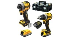 DeWALT DCK2050E2T-QW 18V Li-ion XR GR3 Accu Klopboormachine (DCD805E2T-GB) & Accu Slagschroevendraaier (DCF850E2T-GB) Combiset (2x POWERSTACK) In TSTAK Koffer