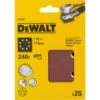 DeWalt DT3035 Vlak Schuurvel - K240 - 115 X 115mm (25st) - DT3035-QZ