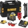 Dewalt DCE0811D1R 10,8V Li-Ion Accu Kruislijnlaser 360 Graden Set (1x 2,0Ah Accu) In TSTAK - Rood - 15m - 2 Lijnen - DCE0811D1R-QW -DeWALT 9a8e1c2a6c117dd0551bbce770ff4e56