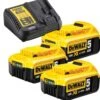 DeWalt DCB115P3 18V Li-Ion Accu Starterset (3x 5.0Ah) + Lader - DCB115P3-QW -DeWALT 9b0e60b8d5459c178aebf7bcdf01d0a6