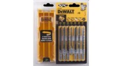 DeWalt DT2296 10 Delig Decoupeerzaagblad Set XPC In Cassette - Hout / Kunststof / Laminaat - DT2296-QZ