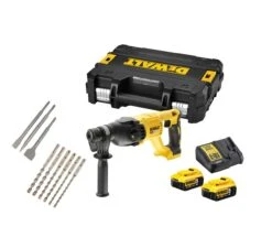 DeWalt DCH133P2X 18V Li-Ion Accu SDS-plus Combihamer Set (2x 5.0Ah Accu) In TSTAK - 2,6J - DCH133P2X-DE