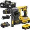 DeWalt DCH274P2T 18V Li-Ion Accu SDS-plus Combihamer Incl. Snelspanboorkop Set (2x 5.0Ah Accu) In TSTAK - 2,1J - Koolborstelloos - DCH274P2T-QW -DeWALT ac9b6cd52553dbe4a4e676bc70d5d9e2
