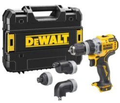 DeWALT DCD703L2T 12V Li-ion Accu Schroefboormachine Set (2x 3.0Ah) Multi-head In TSTAK Koffer -DeWALT acc0e2bd8c8f784829aa50d4087f1b08 1