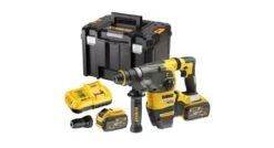 DeWalt DCH334X2 18V / 54V Li-Ion XR Flexvolt Accu SDS-plus Combihamer Incl. Snelspanboorkop Set (2x 9.0Ah Accu) In TSTAK - 3,5J - Koolborstelloos - DCH334X2-QW
