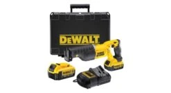 DeWALT DCS380M2 18V Li-Ion Accu Reciprozaag Set (2x 4.0Ah Accu) In Koffer - Snelwissel - DCS380M2-QW