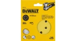 DeWalt DT3113 Schuurschijf - K80 - 125mm (25st) - DT3113-QZ