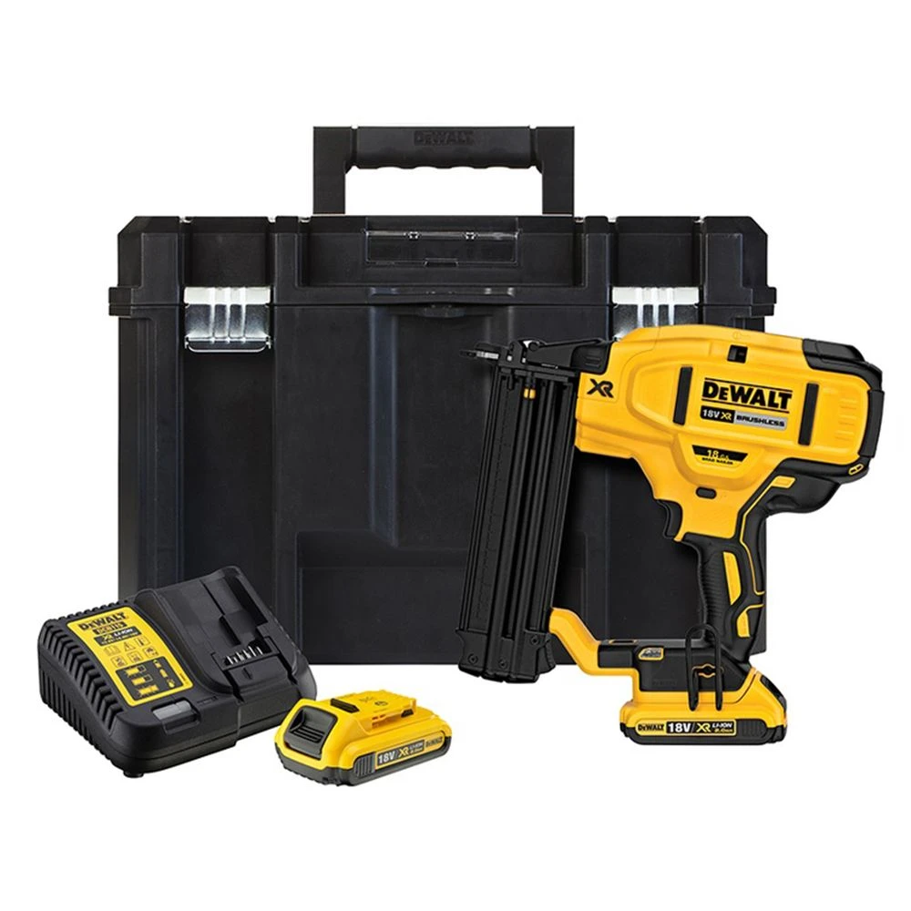 DeWalt DCN680D2 18V Li-Ion Accu Tacker Set (2x 2.0Ah Accu) In TSTAK - 15-54mm - 18 Gauge - Koolborstelloos - DCN680D2-QW 3 DeWalt DCN680D2 18V Li-Ion Accu Tacker Set (2x 2.0Ah Accu) In TSTAK - 15-54mm - 18 Gauge - Koolborstelloos - DCN680D2-QW