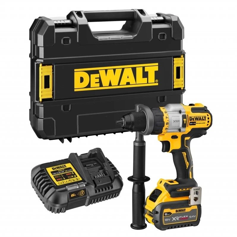 DeWALT DCD999T1-QW 18V Li-ion FlexVolt Accu Klopboor/schroefmachine Set (1x 6.0Ah) In TSTAK Koffer 3 DeWALT DCD999T1-QW 18V Li-ion FlexVolt Accu Klopboor/schroefmachine Set (1x 6.0Ah) In TSTAK Koffer