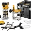 DeWALT DCW604P2-QW 18V XR Li-Ion Accu Boven- En Kantenfrees Set (2x 5,0Ah) In TSTAK - 30mm -DeWALT bcdd011bdea7f90bd66eb08e3a86c342