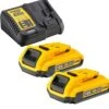 DeWalt DCB115D2 18V Li-Ion Accu Starterset (2x 2.0Ah) + Lader - DCB115D2-QW 1 DeWalt DCB115D2 18V Li-Ion Accu Starterset (2x 2.0Ah) + Lader - DCB115D2-QW -DeWALT bf73a71fa7af15fa39066aacc6c8ea12