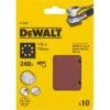 DeWalt DT3025 Vlak Schuurvel - K240 - 115 X 115mm (10st) - DT3025-QZ -DeWALT c4c96aae01b3176fddd883b997ca3468