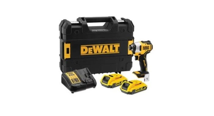 DeWALT DCF809D2T-QW 18V Compacte Accu Slagschroevendraaier Set (2x 2.0Ah) In TSTAK Koffer 3 DeWALT DCF809D2T-QW 18V Compacte Accu Slagschroevendraaier Set (2x 2.0Ah) In TSTAK Koffer