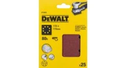 DeWalt DT3032 Vlak Schuurvel - K80 - 115 X 115mm (25st) - DT3032-QZ