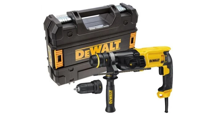 DeWalt D25134K SDS-plus Combihamer Incl. Snelspanboorkop In Koffer - 800W - 2,8J - D25134K-QS 3 DeWalt D25134K SDS-plus Combihamer Incl. Snelspanboorkop In Koffer - 800W - 2,8J - D25134K-QS