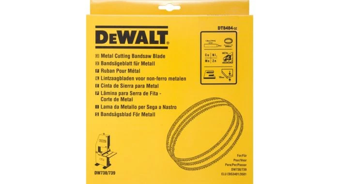 DeWalt DT8484 Lintzaagblad Voor DW738 / DW739 - 2095 X 6mm - DT8484-QZ 3 DeWalt DT8484 Lintzaagblad Voor DW738 / DW739 - 2095 X 6mm - DT8484-QZ