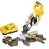 Dewalt DCS777T2 18V/54V XR FlexVolt Li-Ion Accu Afkort- En Verstekzaagmachine Set (2x 6.0Ah Accu) - 216 X 30mm - Koolborstelloos - DCS777T2-QW -DeWALT fc368b36b3d70521ac90768fdad30a62